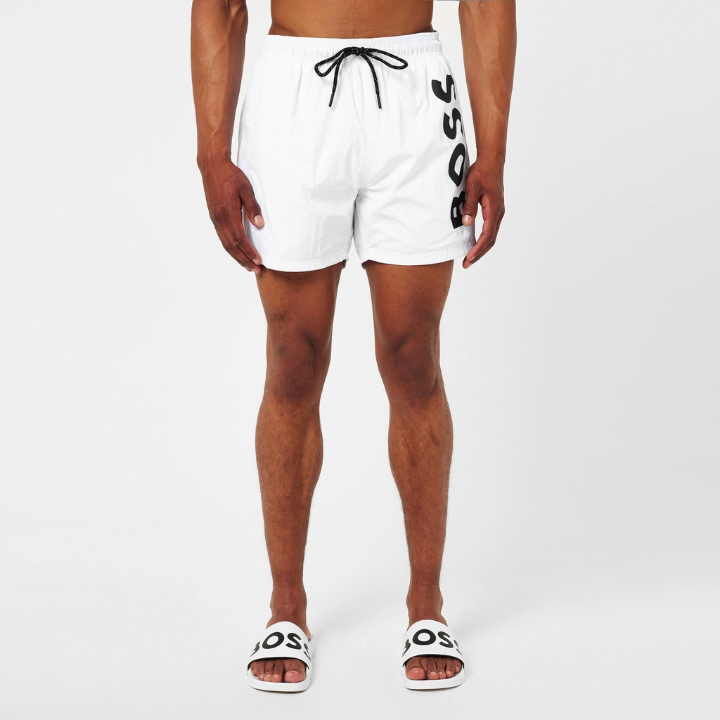 Hugo Boss Octopus Swim Shorts - White 100